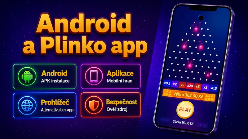 aplikace Plinko