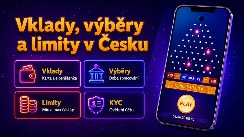 vklady výběry Plinko