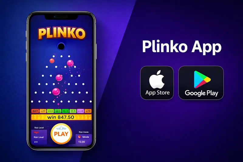 Screenshot der Plinko-Oberfläche im NV Casino mit Kugelpfad und Multiplikatortabelle