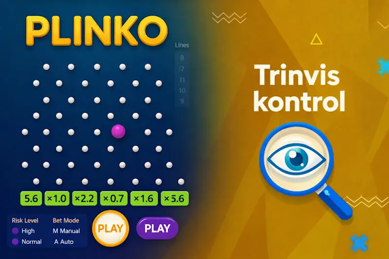 Trinvis kontrol: Hash → Seed → Final Result