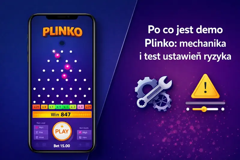 Po co jest demo Plinko: mechanika i test ustawień ryzyka