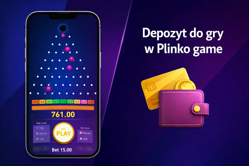 Depozyt do gry w Plinko game