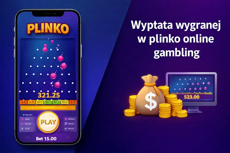 Wypłata wygranej w plinko online gambling